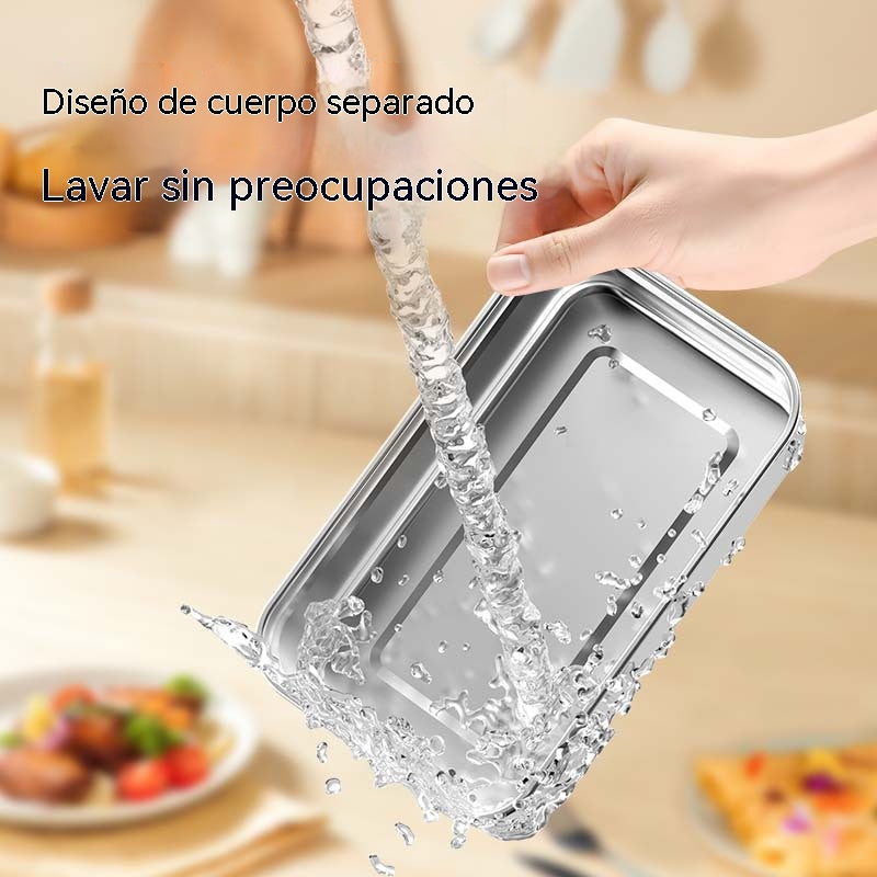 Fiambrera eléctrica portátil con calefacción