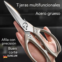 🔥【Oferta por tiempo limitado: 50% de descuento】✂️ Tijeras de cocina multifuncionales de acero de titanio para uso doméstico