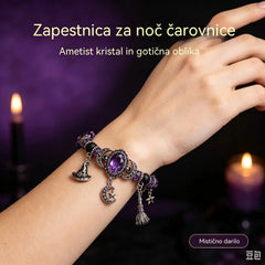 🔥 Zadnji dan 49 % popusta – 🔮 Zapestnica za zdravje s kristalnim obeskom Luna