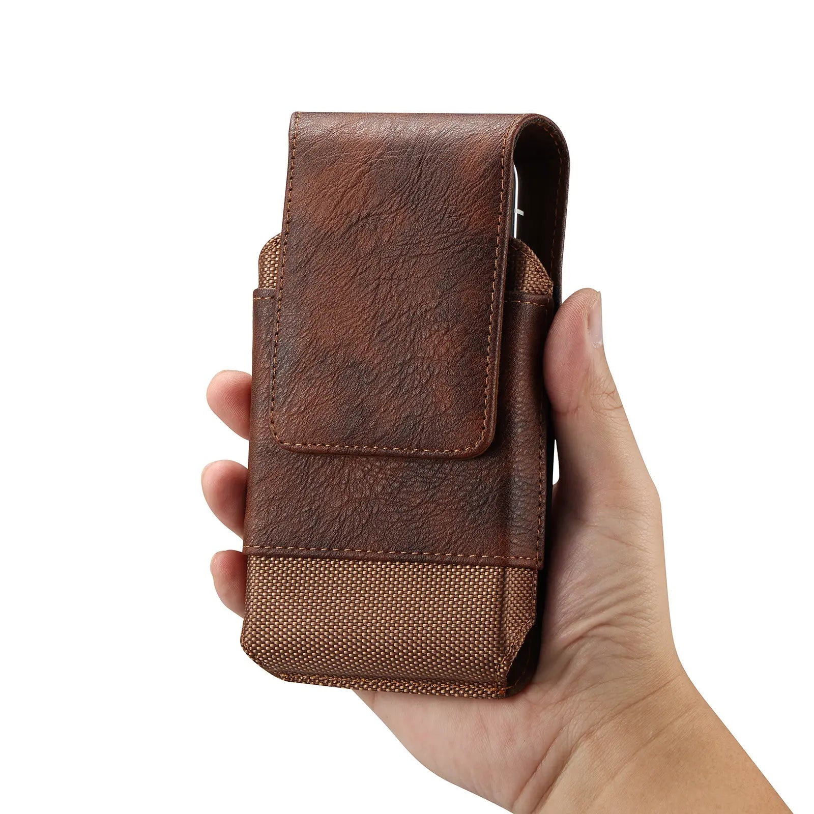 🔥 Funda para Móvil con Clip para Cinturón – Cierre Magnético, Resistente y con Ranura para Tarjetas