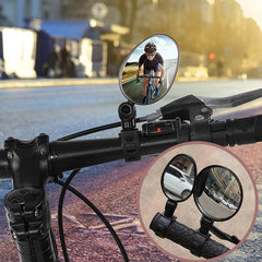 【1 par 22 euros】🚴🏍️Espejo retrovisor giratorio de 360 grados