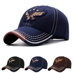 🔥 Productos más vendidos💙Gorra de béisbol con bordado de águila