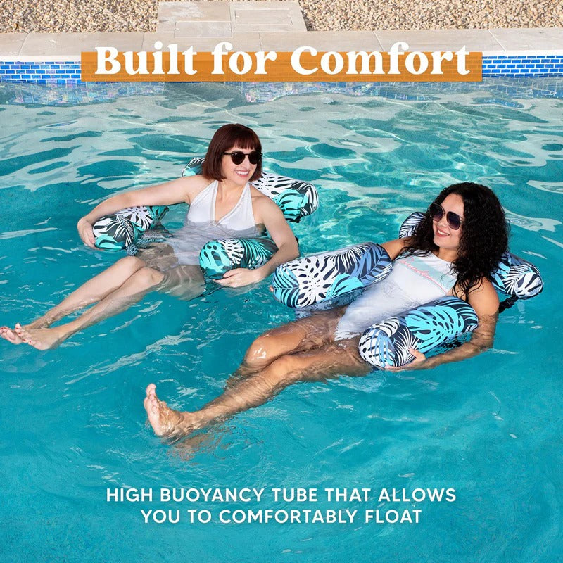 🔥⏰ ¡-50% HOY! 💦 Silla Flotante Premium para Piscina – Máxima Comodidad para Relajarte en el Agua 🏖️✨