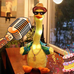 🦆👶Un patito de juguete que habla, un compañero que puede girar el cuello y cantar contigo.