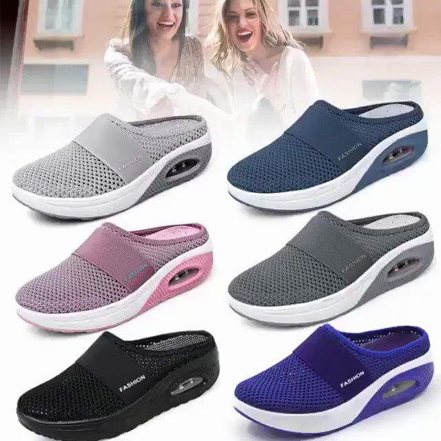 💥【35-43】Zapatos de malla hueca con amortiguación de aire