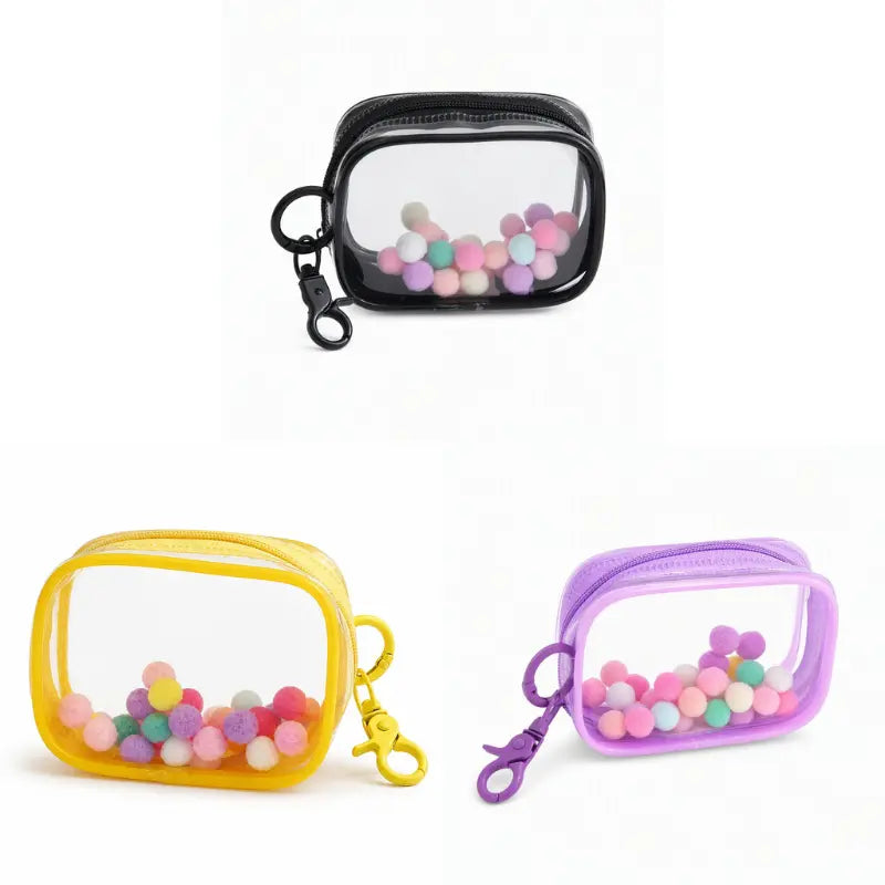 🔍✨ Bolsa de Almacenamiento Transparente Colgante para Cables y Accesorios | Organizador Portátil para Viajes y Uso Diario 🎧