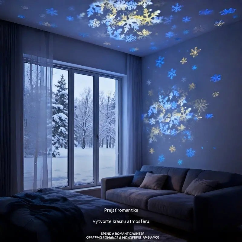 2026 Dynamicky rotujúca LED projekčná lampa!