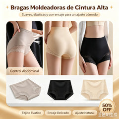 🙌【3 piezas 25€】Bragas moldeadoras abdomen plano y efecto push-up – suaves, transpirables y estilizan tu figura【M-2XL】