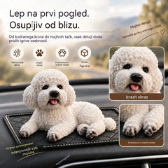 🐶✨ Okrasek za avto v obliki kodrasta: najljubša popestritev armaturne plošče