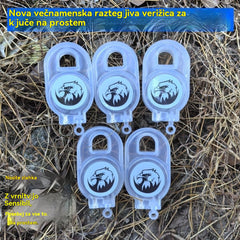【Kupite 2, dobite 2 gratis】Zunanja vzmetna past, visoko občutljiva samozaklepna past