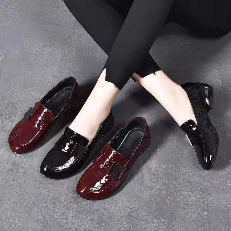 🔥【Oferta por tiempo limitado】🎁 Zapatos Mary Jane de tacón bajo estilo británico con suela blanda (modelo 2025)