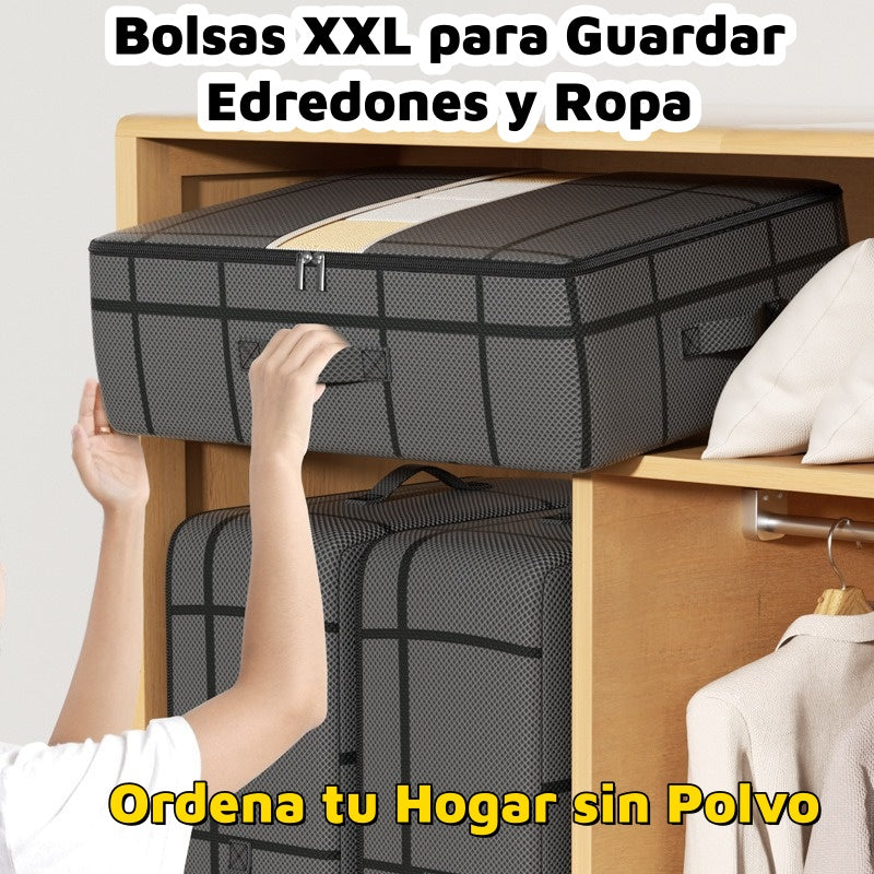 📦Compra 1 y recibe 1 gratis🏠 Bolsas XXL para Guardar Edredones y Ropa – Ordena tu Hogar sin Polvo 📦