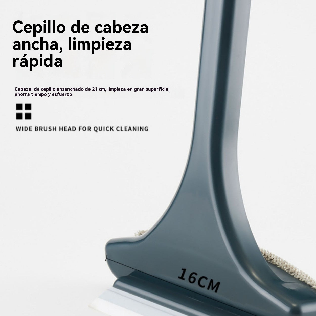 ✨【Compra 1 y llévate 1 gratis】Cepillo para limpiar mosquiteras + cepillo para limpiar cristales. Herramientas de limpieza 2 en 1.