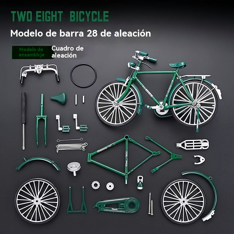 🔥【50% de descuento】Construye tu propia bicicleta a escala