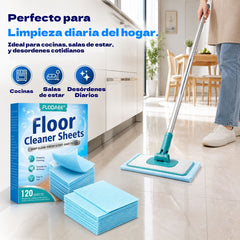 🔥【2 cajas/240 piezas】🥳 ¡El más vendido en 2026! 🥳💞 ¡Más de 50.000 unidades vendidas! ✨ Toallitas limpiadoras de suelos solubles en agua: limpian y dan brillo a todos tus suelos. 🧹💧