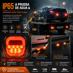 🚦【Universal 12V/24V】🚦 Luces LED para remolque de coche