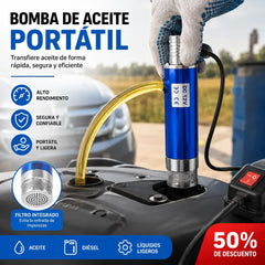 Nueva bomba de aceite con batería de litio Denaqi, 21 V, bomba de aceite y agua de doble uso, batería de litio
