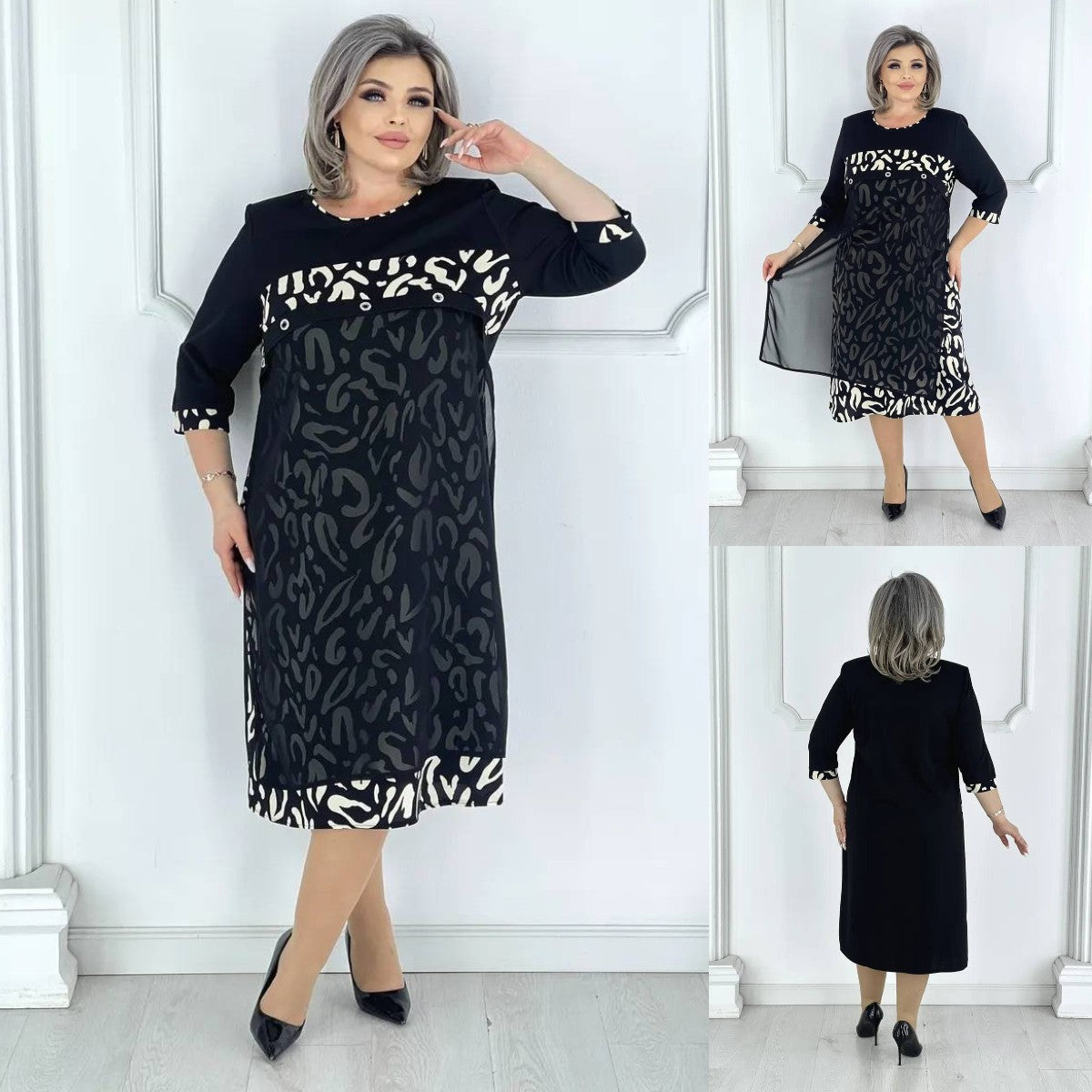 😍【S-5XL】💃Nuevo vestido chic y elegante de otoño e invierno