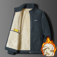 ⛄【M-5XL】Nueva chaqueta de piel de oveja gruesa para hombre de otoño-invierno, cálida, cómoda y a prueba de viento, un básico de invierno.