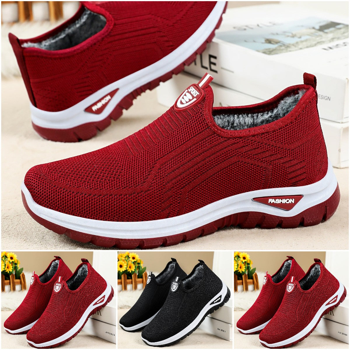 🔥【36-43】Botas de mujer cálidas y gruesas de terciopelo, nueva colección 2025.