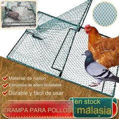 🐓🐦 red para jaulas de primavera para animales, red para atrapar pájaros, para capturar aves de corral