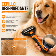 🐶🐱Herramienta profesional para desenredar perros y gatos✨