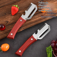 🔥 Compra 2 y llévate 2 gratis🧅🔪 Pelador de cocina multifuncional 3 en 1: ¡Pela, corta y abre botellas! 🔥