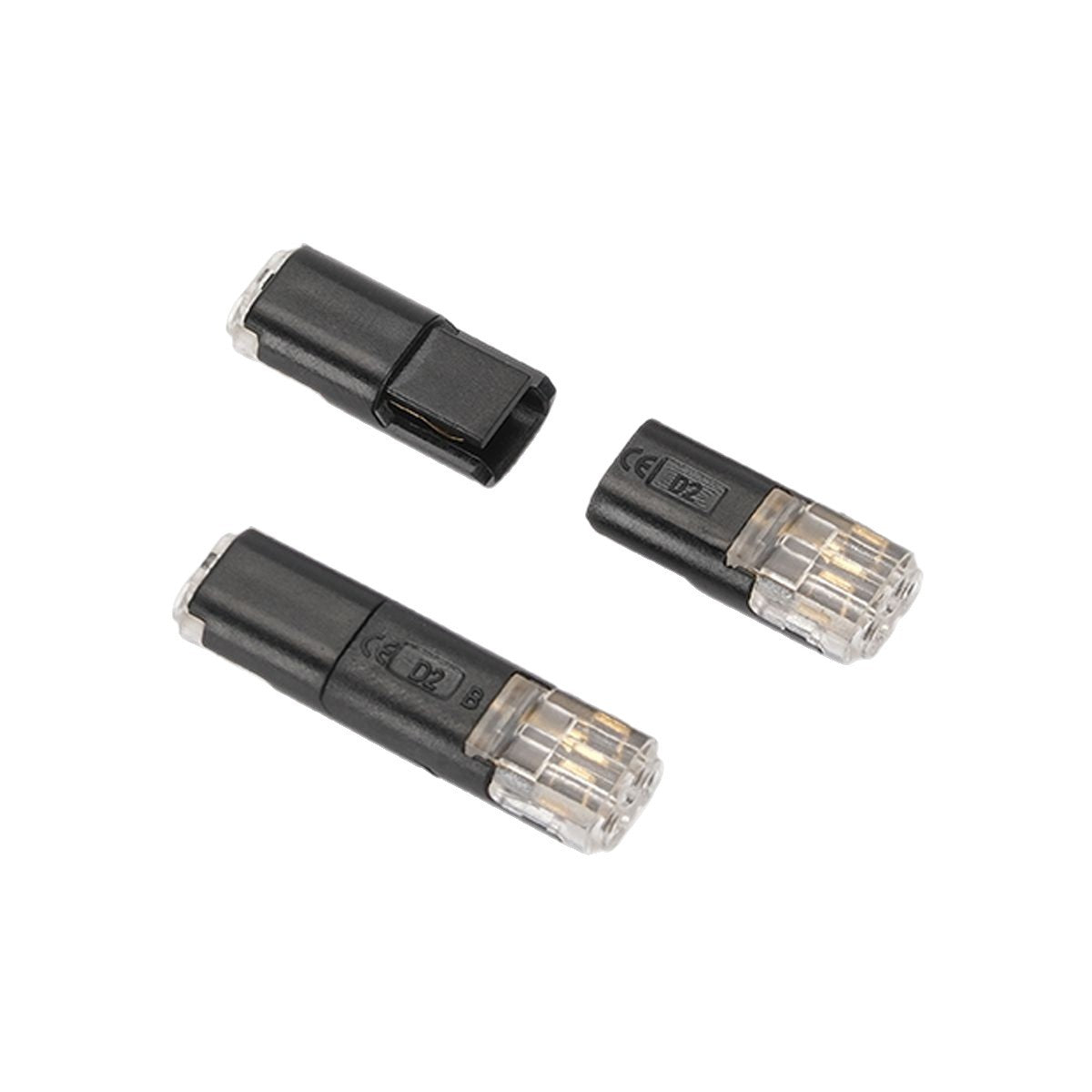 【¡Compra20 y llévate 20 gratis!】🔥40 piezas por 21 euros🏆 Bloques de terminales LED sin soldadura ni pelado