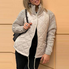 📢📢50% de descuento🔥【S~3XL】Cárdigan patchwork para mujer, otoño