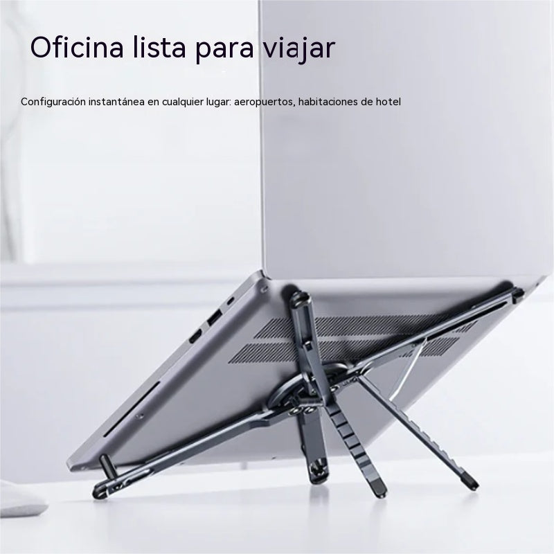 💻✨ Soporte Magnético 4 en 1 para Laptop | Ajustable, Plegable y Ergonómico con Soporte para Móvil 📱
