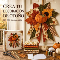 🎇🎄Kit de costura para colgar en la puerta con diseño navideño acolchado (7 diseños)