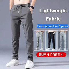 【30%OFF】【Compre 1 y obtenga 1 gratis】【M-5XL】nuevos pantalones elásticos informales para hombre, cómodos y a la moda