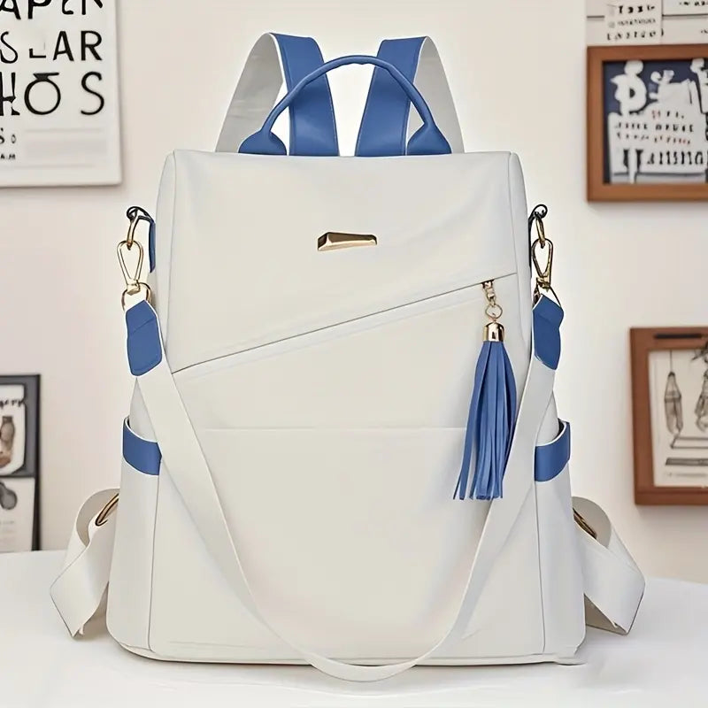 👜La nueva mochila de viaje de piel suave, con diseño moderno y gran capacidad, para dos usos.