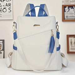 👜La nueva mochila de viaje de piel suave, con diseño moderno y gran capacidad, para dos usos.