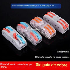🔥¡Reducción de precio promocional!⏳⏳【30/60 piezas】Conector de cable eléctrico multifuncional