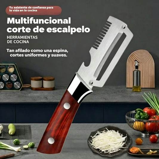 💥Compra 1, llévate 1 gratis💥🔪Pelador multifuncional de acero inoxidable🧅