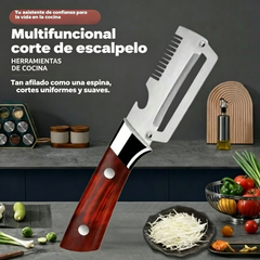 💥Compra 1, llévate 1 gratis💥🔪Pelador multifuncional de acero inoxidable🧅