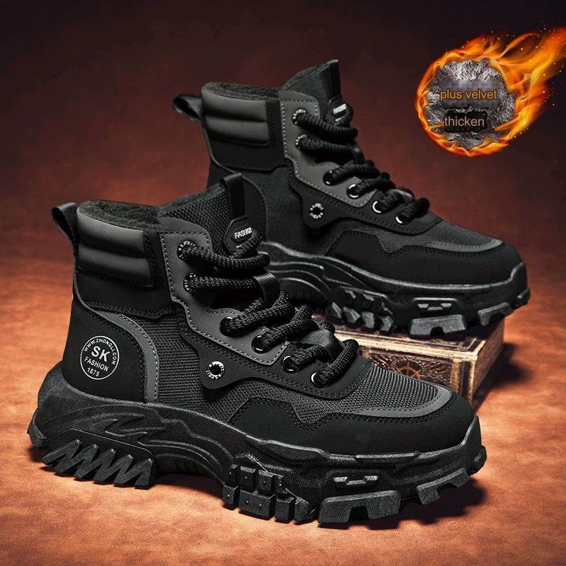 【39-44】Winter acolchada y engrosada deportes y ocio botas de nieve.
