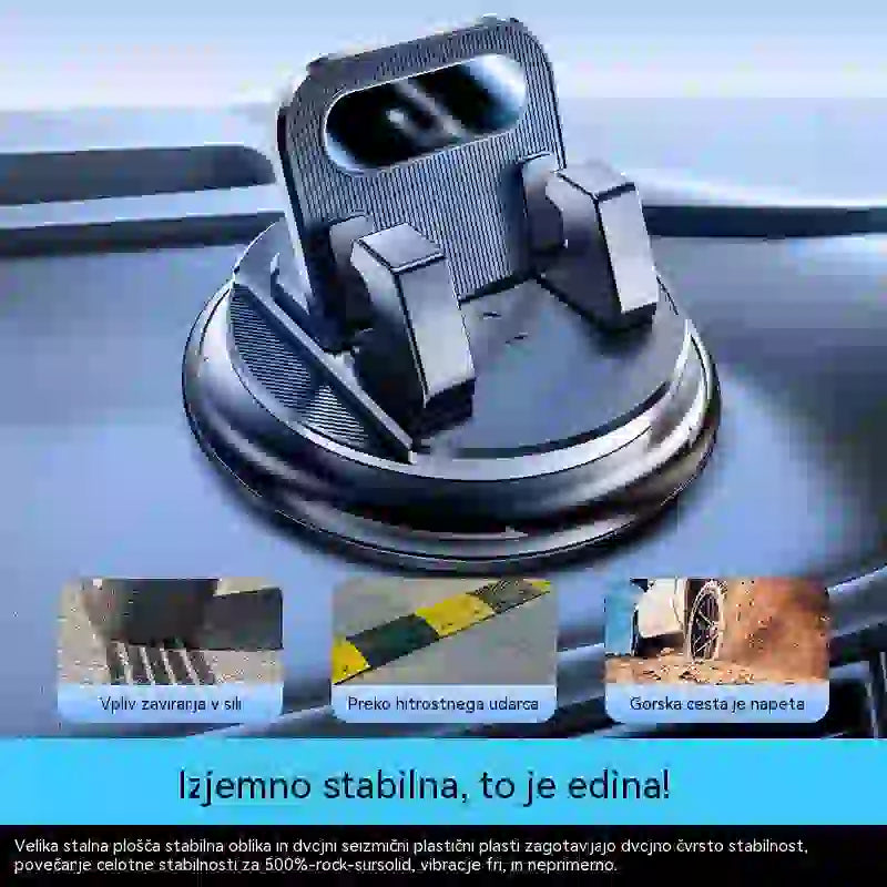 🎯 50 % POPUSTA NA VSE! Vrtljivo držalo za telefon – varna pritrditev na armaturno ploščo, guma z visokim oprijemom 🧭🔄 【Zagotovljena kakovost】