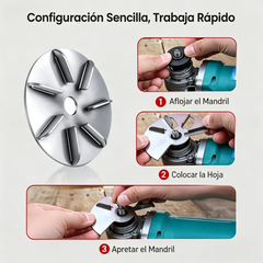 🧰【Pack de 5 piezas】Discos depiladores para cerdos que ahorran esfuerzo - ✅ Sin pérdida de carne ⚡️ Eliminan rápidamente el pelo de cerdos, vacas, ovejas y otros ganados