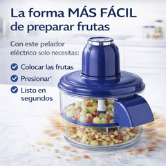 Pelador Eléctrico Automático de Frutas✨ Máquina de Pelado Profesional para Hogar y Negocio