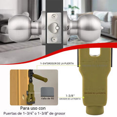 Herramienta profesional para la instalación de pestillos de puerta