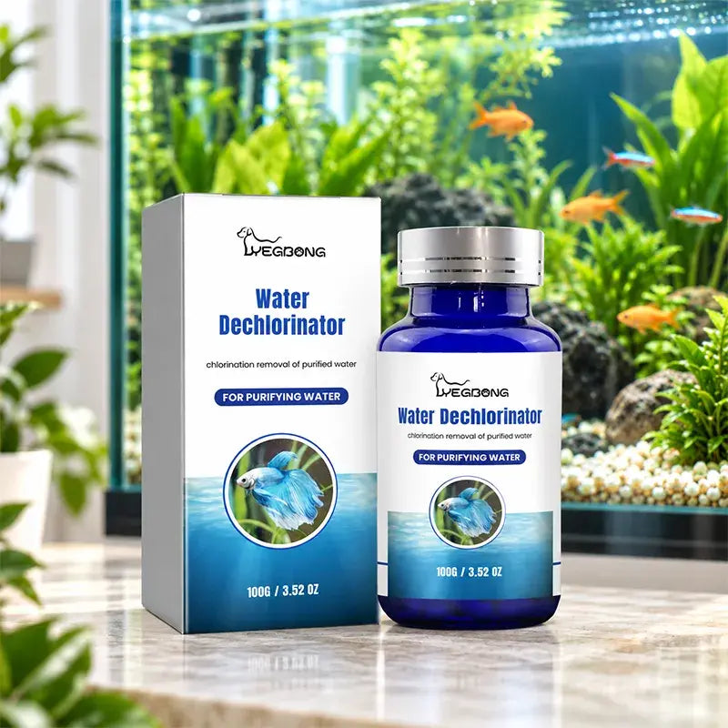 🐟💧 Tabletas Efervescentes para Estanque de Peces – Neutraliza Cloro y Cloraminas | Elimina Algas y Malos Olores | Clarificador de Agua 🐠