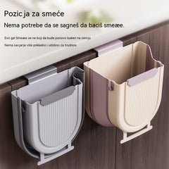🗑️🚪Viseća sklopiva kanta za smeće za kuhinju, viseća kanta za smeće za vrata kućnog ormarića