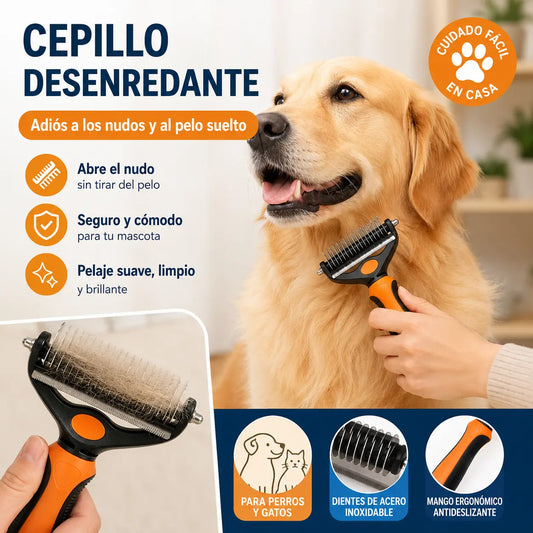 🐶🐱Herramienta profesional para desenredar perros y gatos✨