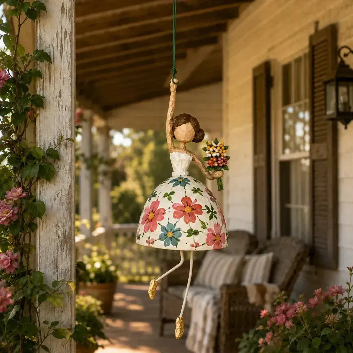 ✨💃🌸Adorno colgante caprichoso de una dama bailarina