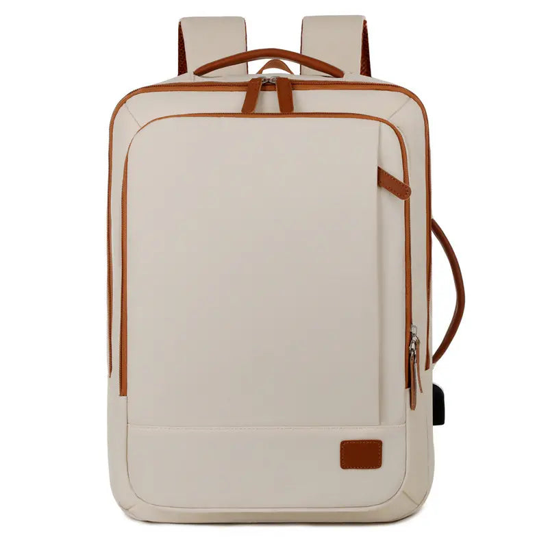 Mochila de viaje de gran capacidad con diseño de separación para ropa húmeda y seca, bolso informal