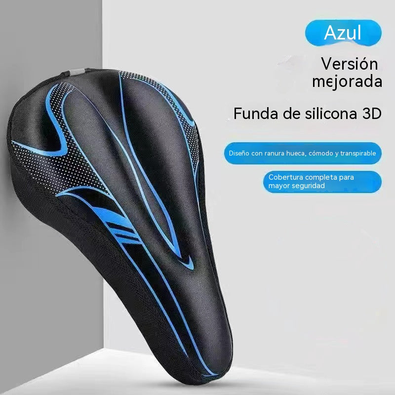 🔥 ¡Último día, 50% de descuento! 🚴‍♂️ Funda de sillín de bicicleta de silicona engrosada: Máxima comodidad y protección integral.