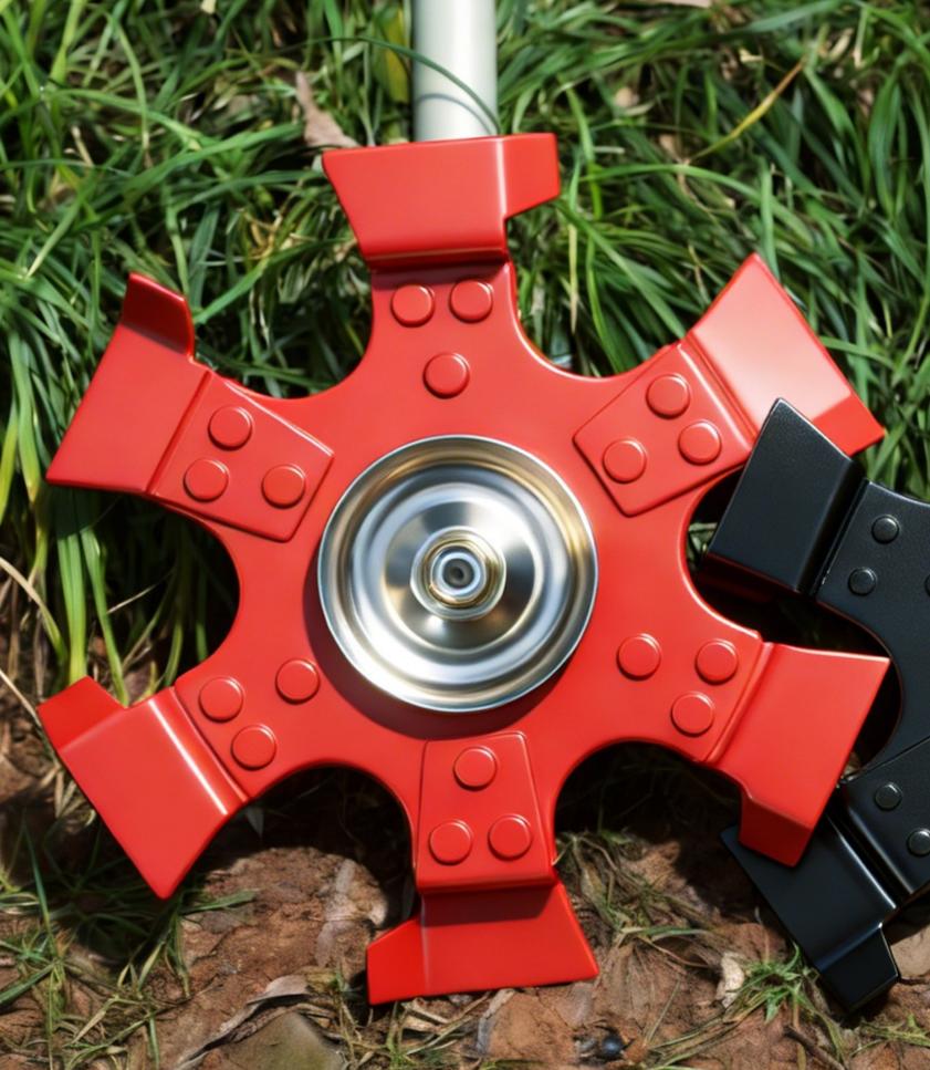 🔧🌿Rueda para excavar zanjas de acero al manganeso de alta dureza, ideal para excavar zanjas y cortar la hierba
