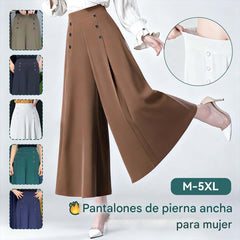 💥Pantalón/falda de pierna ancha para mujer